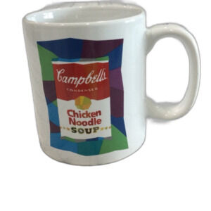 2017 Campbells Condensed Chicken Noodle Soup Graphic Ceramic Mug.
